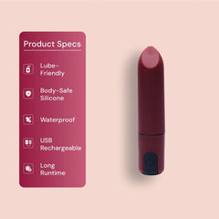 Meet Minibullet — your ultimate internal and external pleasure partner.