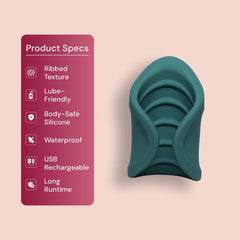 Meet Grip — your ultimate internal and external pleasure partner.